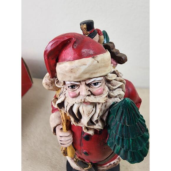 Santa Windsor Collection Christmas Holiday Tree 10" w/ Box Ceramic Vintage - Picture 12 of 16